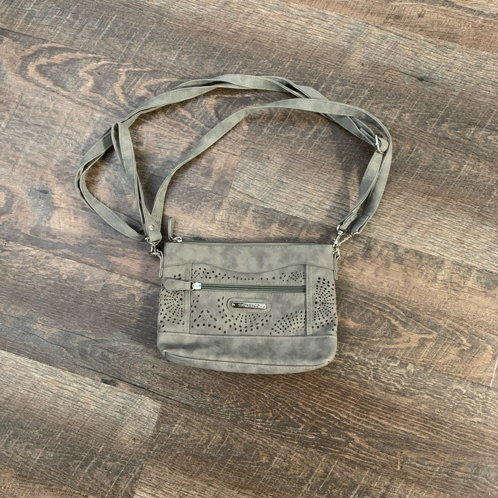 Stone & Co Gray Crossbody Bag Small
